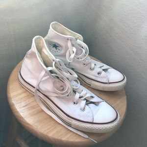 White High top converse